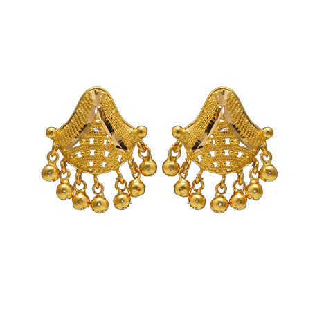 Gold Earrings at Rs 5000/pair | Gold Earrings in Asansol | ID: 4789964312